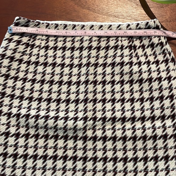 WHBM Plaid Boot Skirt - Picture 6 of 7